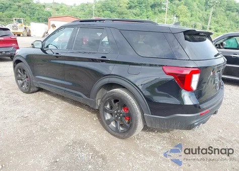 2023 Ford Explorer St из США, поврежденный, VIN 1FM5K8GC1PGA21273